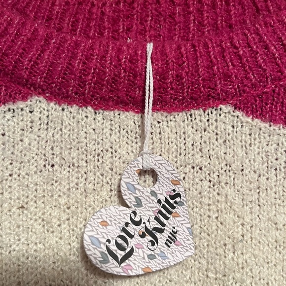 Lisa Striped Teddy Pullover Sweater NWT - Picture 5 of 10